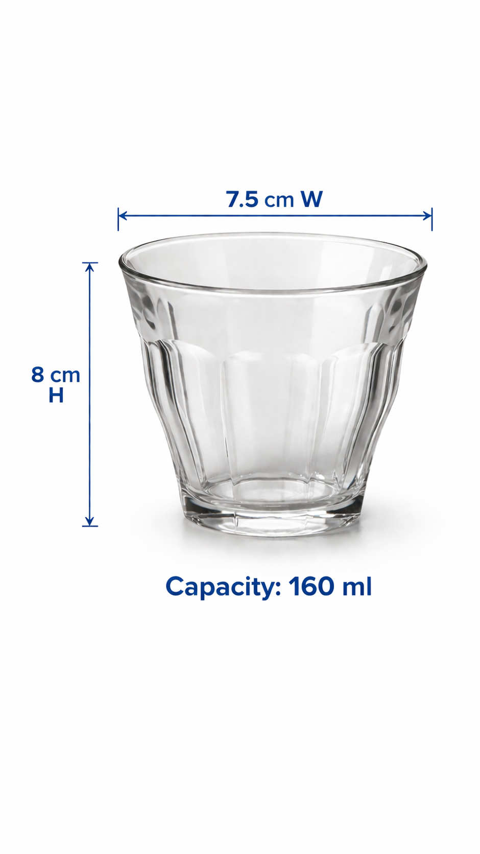 Duralex Latte Glass 160 ml